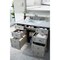 James Martin Vanities Brittany 48in Single Vanity, Urban Gray w/ 3 CM Carrara Marble Top 650-V48-UGR-3CAR - alternate 3